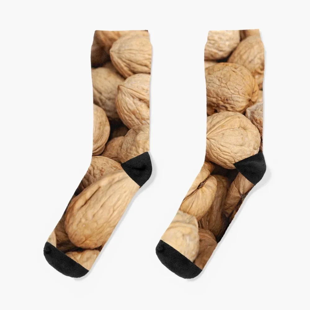 

Walnuts Socks Non-slip Children's Socks For Women Men's