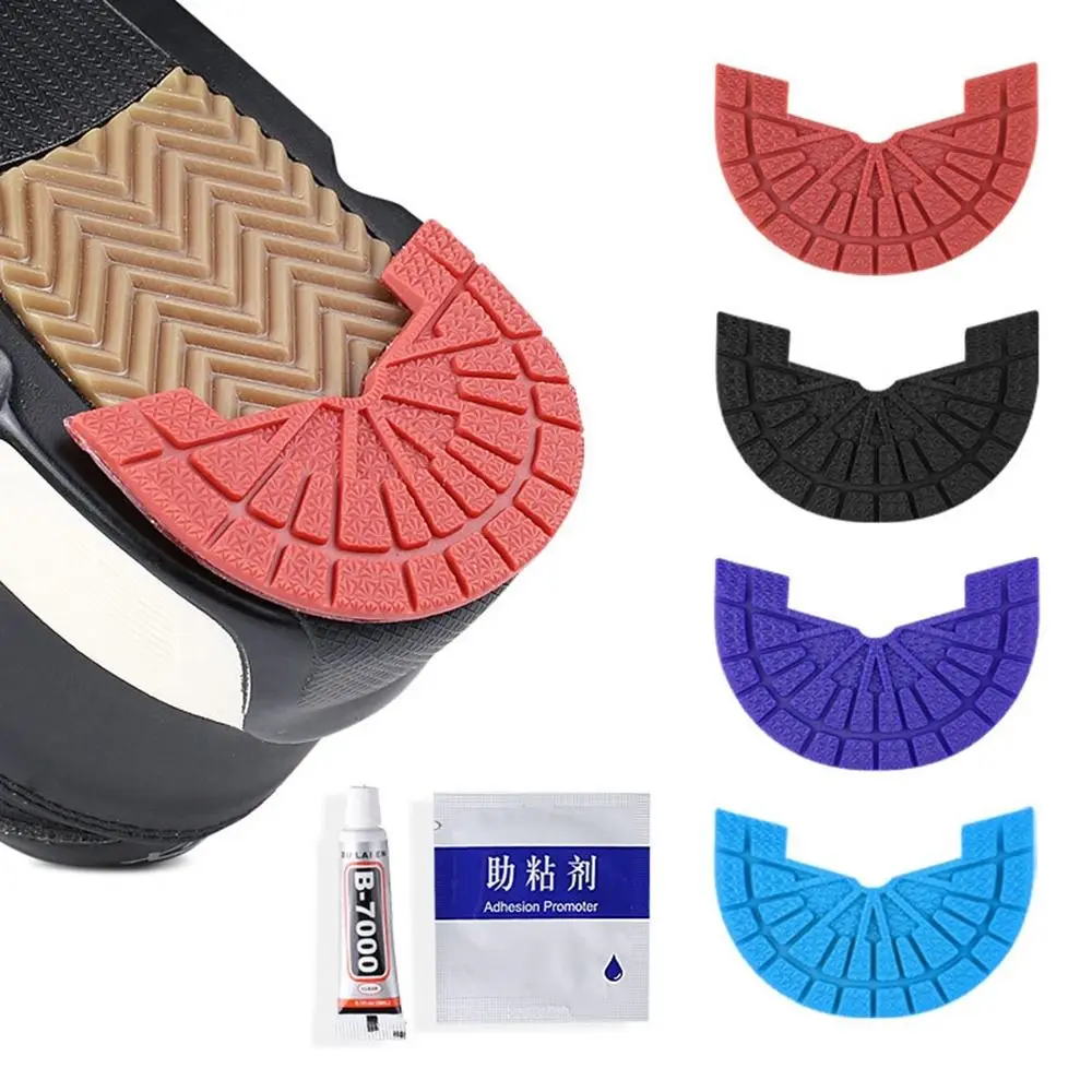 Heel Sole Insert Pad Self-Adhesive Bottom Sheet Soles Protector Stickers Anti-Slip Soles Heel Outsoles Pad Non Slip Sticker