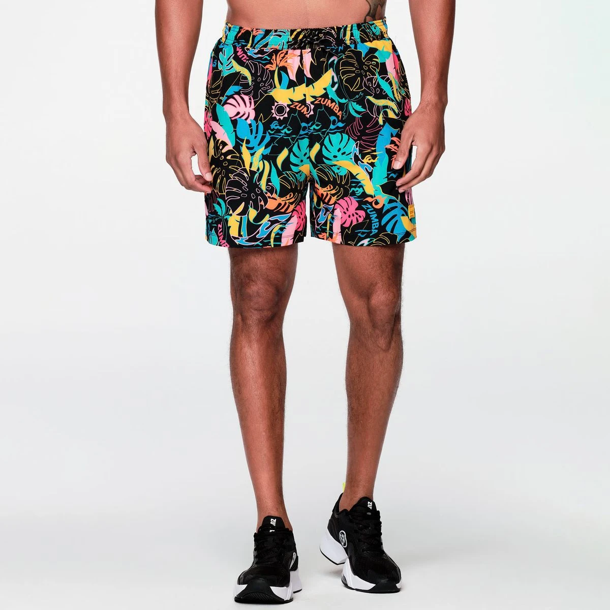 2026 Summer New Men's Tropical Leaf 3D Print Athletic Shorts Y2K Super Fast Drying Pants Suitable for Daily and Training Wear