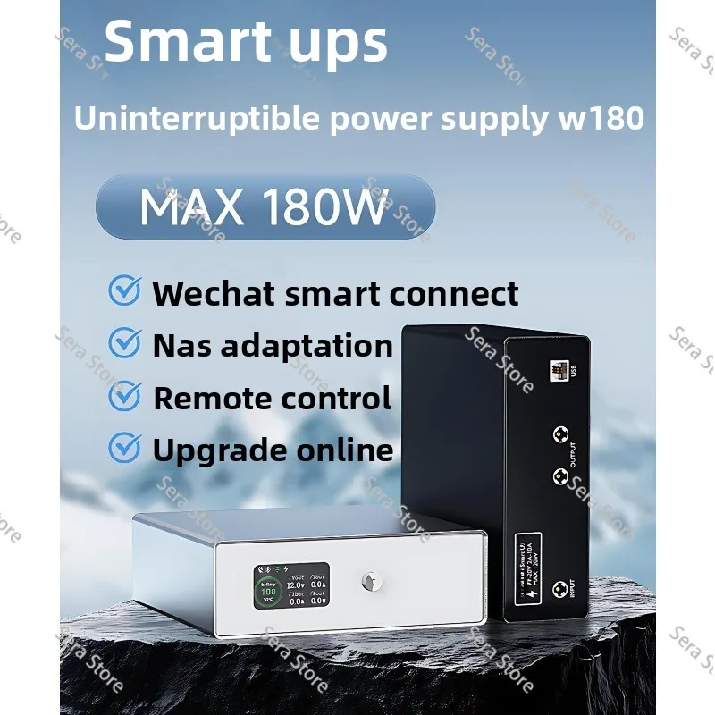 UPS Uninterruptible Power Supply NAS Dedicated Power Failure Protection Remote Notification Small Synology Space