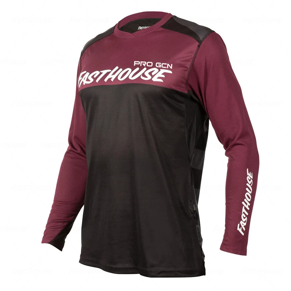 Moto Bicycle Jersey Sleeve Cycling Enduro Mtb Shirt Downhill T-shirt Camiseta Motocross Mx Mountain Bike Clothing MTB
