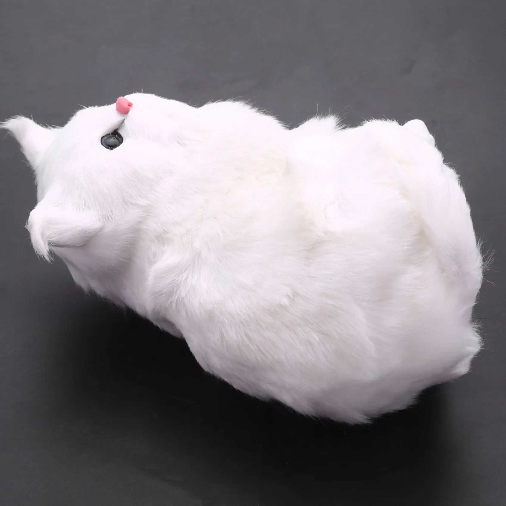 Simulación realista de peluche, gatos persa blancos, juguetes, muñecas de gato, decoración de mesa, niños y niñas