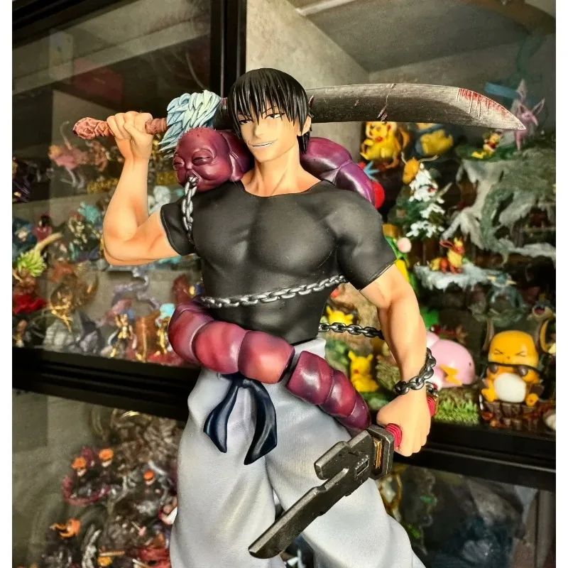 В наличии Фигурка Toji GK Jujutsu Kaisen Фигурка King of Artist Fushiguro Toji Фигурка ПВХ Модель игрушки для детей Подарки на день рождения