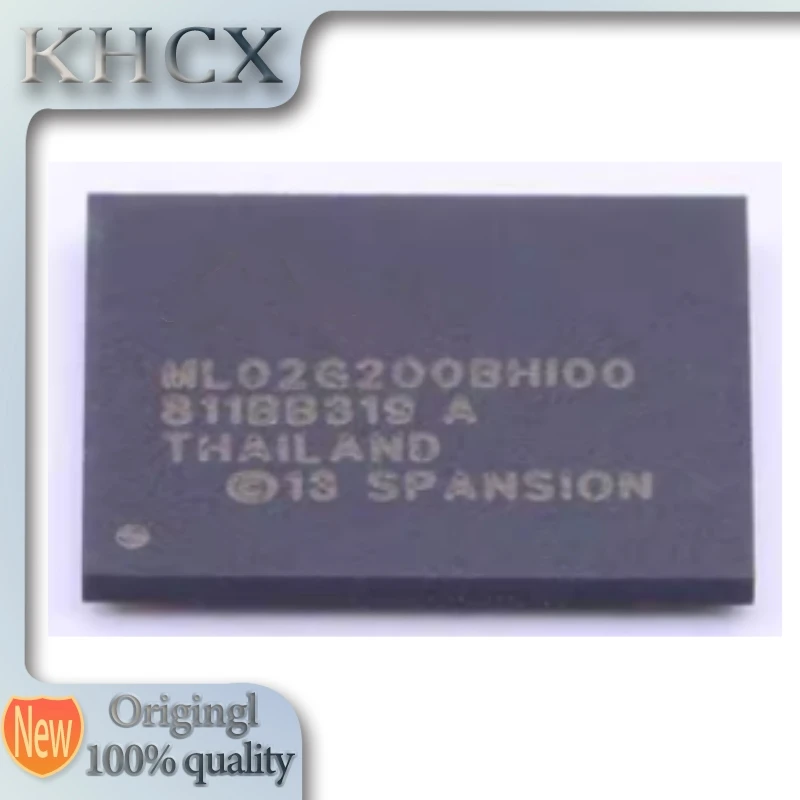 S34ML02G200BHI000 2PCS~10PCS/LOT  ML02G200BHI00 BGA63 New original Free Shipping