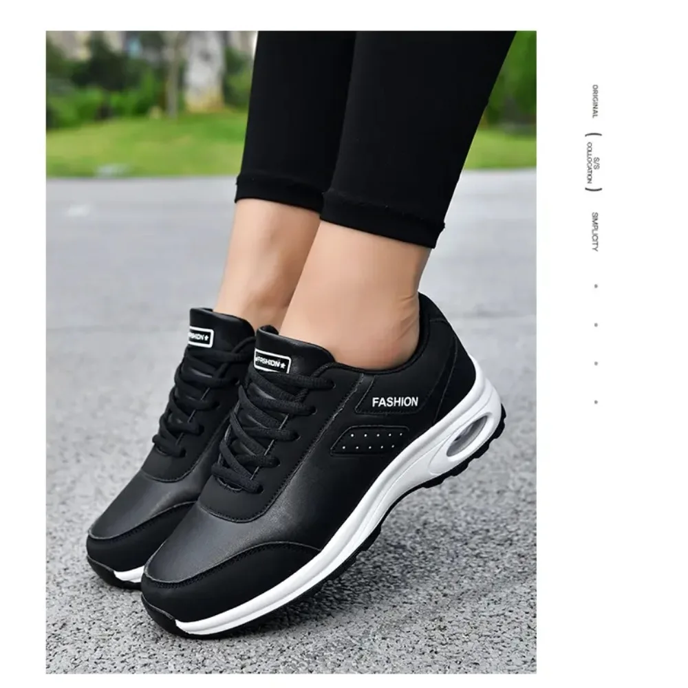 العلامة التجارية الرجال أحذية رياضية تنوعا وسادة هوائية احذية الجري الرجال منصة جلدية أحذية مفلكنة تنفس الرجال أحذية رياضية غير رسمية