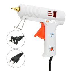 Craft Repair Tool 110W Muzzle Diameter 11mm Constant Temperature Hot Melt Glue Gun Heating Up Temperature Adjustable 100℃-220℃