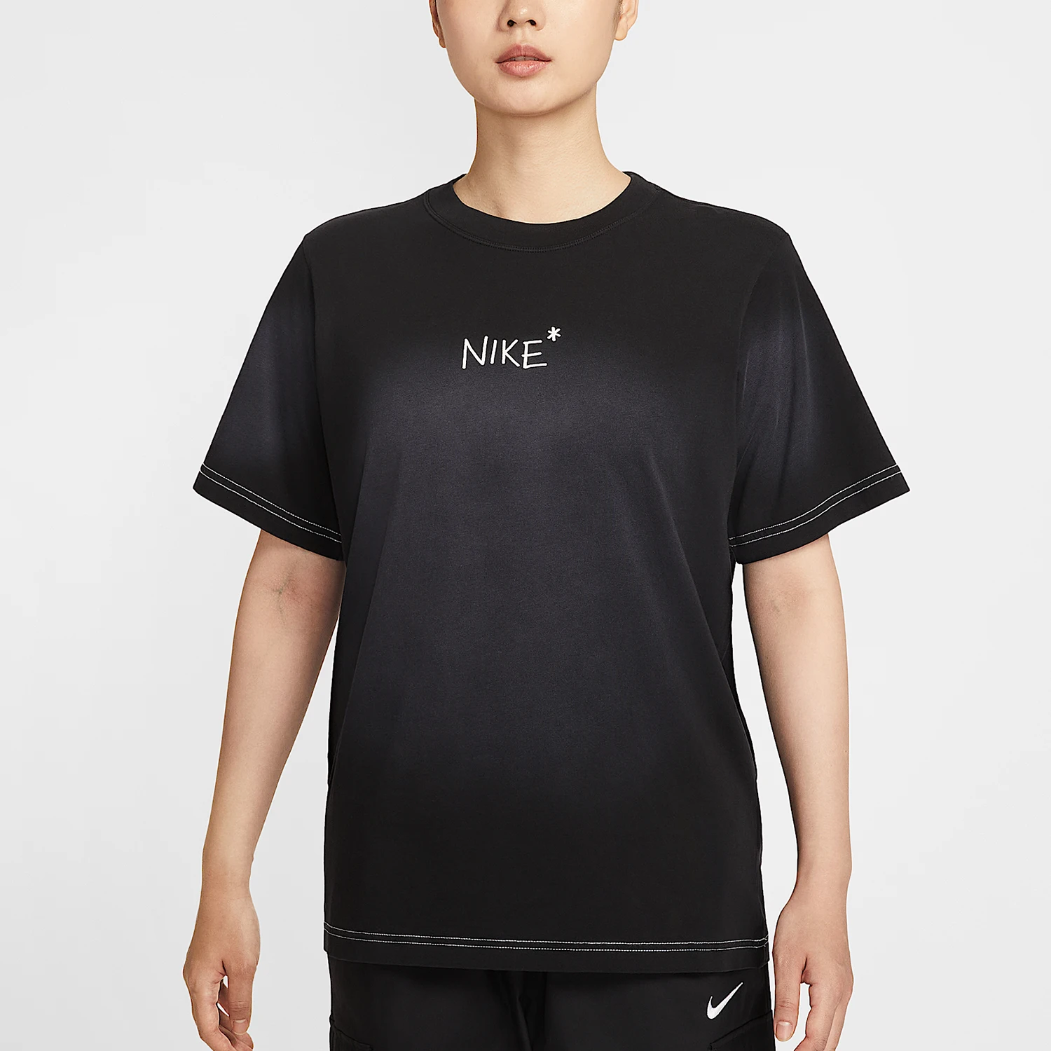 

Nike genuine Sportswear Women's Letter Print Loose T-shirt II0451-010