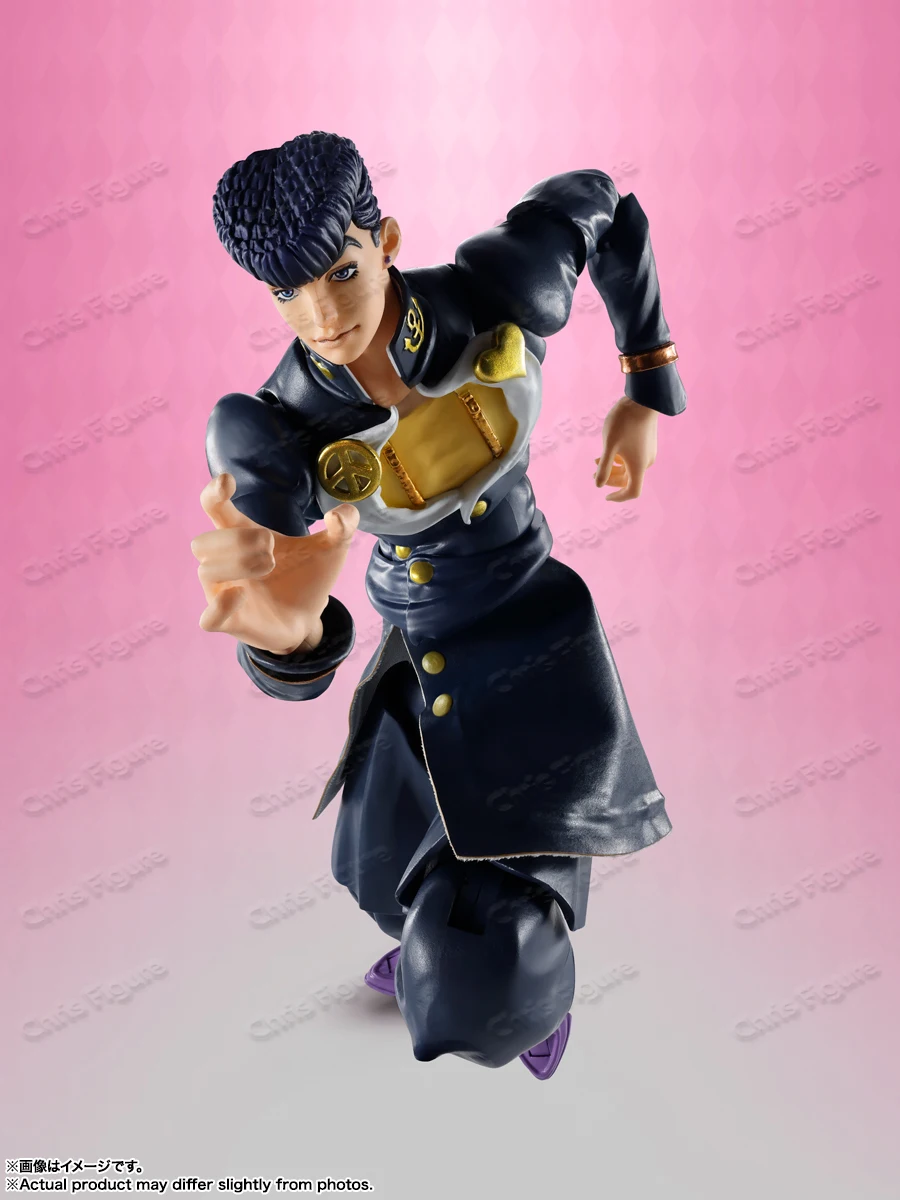 

Original Bandai JOJO'S Bizarre Adventure Diamond S.H.Figuarts SHF Josuke Higashikat Anime Action Figures Model Collection Toy