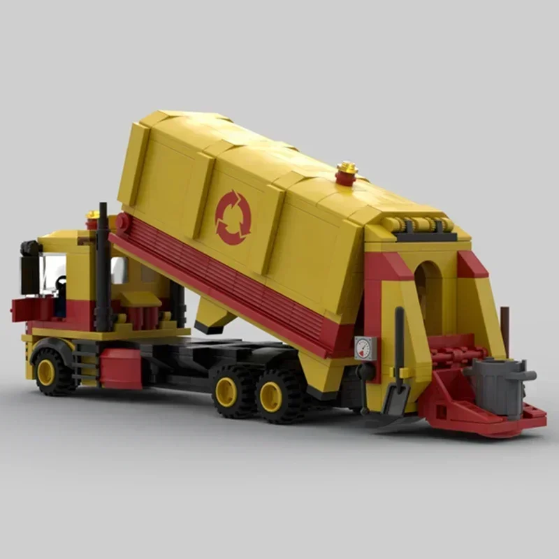 Moc Bausteine Stadt Auto Modell Weigern Sammlung Lkw Technologie Modulare Blöcke Geschenke Weihnachten Spielzeug DIY Sets Montage