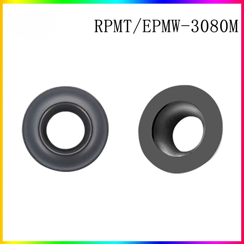 

NEW 100% new R5 R6 round blade RPMW RPMW1204 RPMW1003 blade 3080M Processing stainless steel ordinary titanium alloy materials