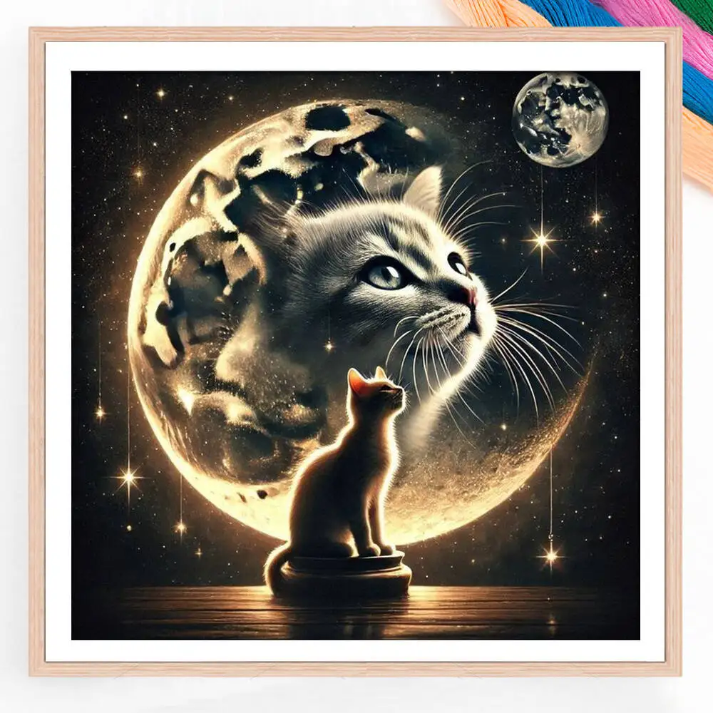 

Вышивка крестиком, корова, животное, сделай сам, полная детская вышивка, канва, цветок 11CT, принт, холст, бабочка, уникальный домашний декор