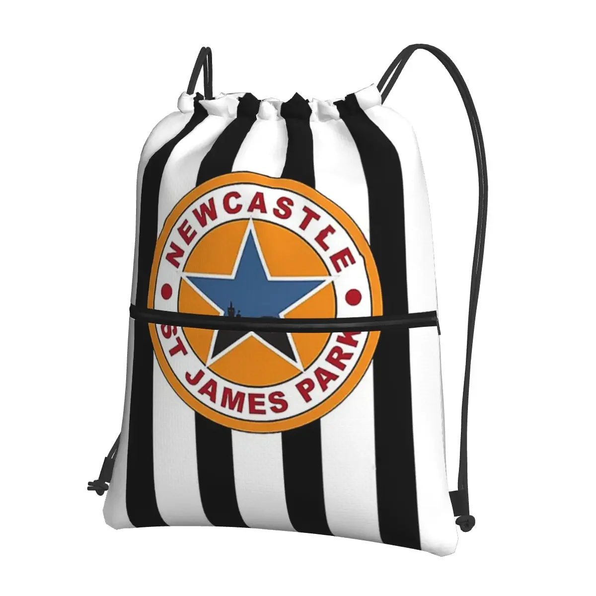 Magpies Newcastle Newcastle Magpies Backpacks Drawstring Bag Drawstring Bundle Pocket Book Bags For Travel Sport Man Woman