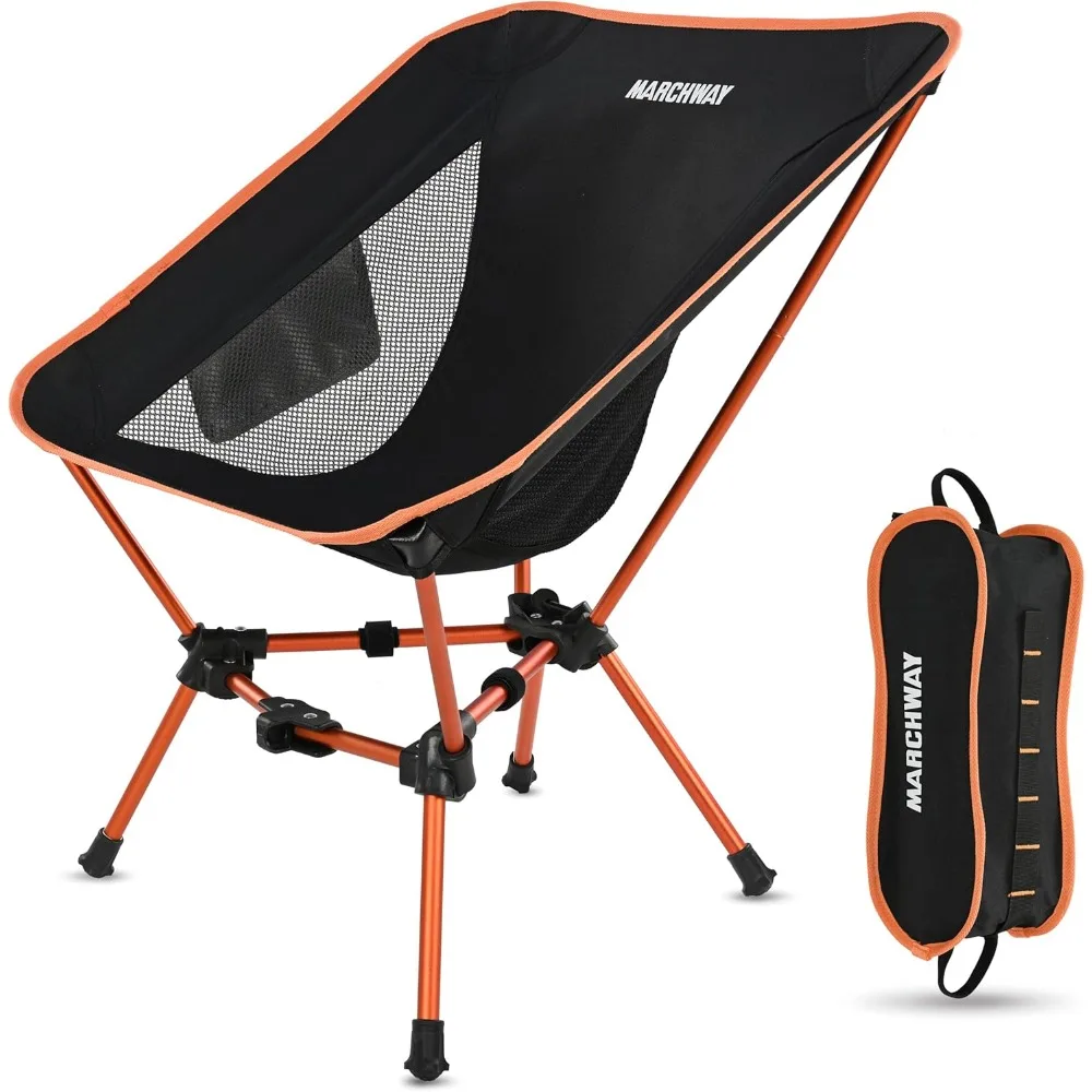 

Lightweight Folding Camping Chair, Stable Portable Compact for Outdoor Camp, Travel, Beach, Picnic, Festival, Hiking