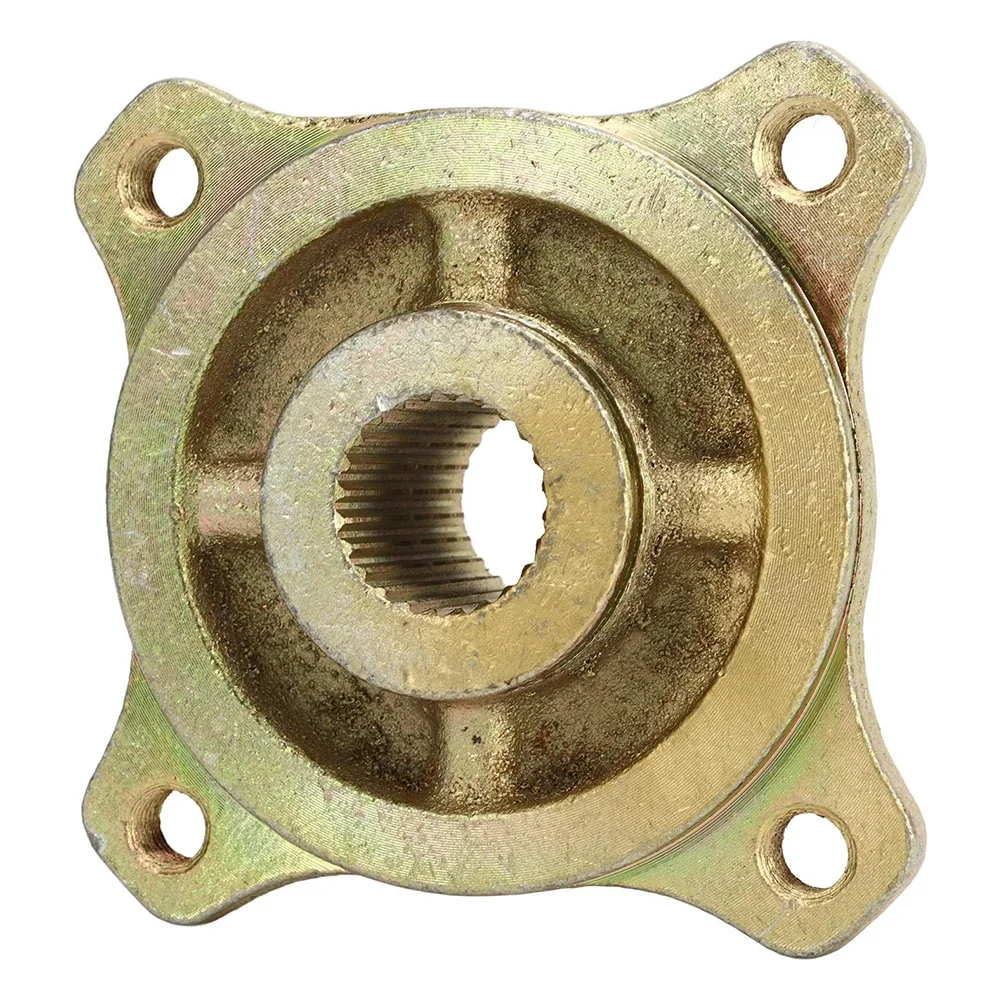 Pair of Rear Axle Wheel Hubs 25mm Diameter 24 Tooth 4 Stud Bolt Spacing 78mm for ATV Quad Dirt Bike Go Kart UTV and Cart