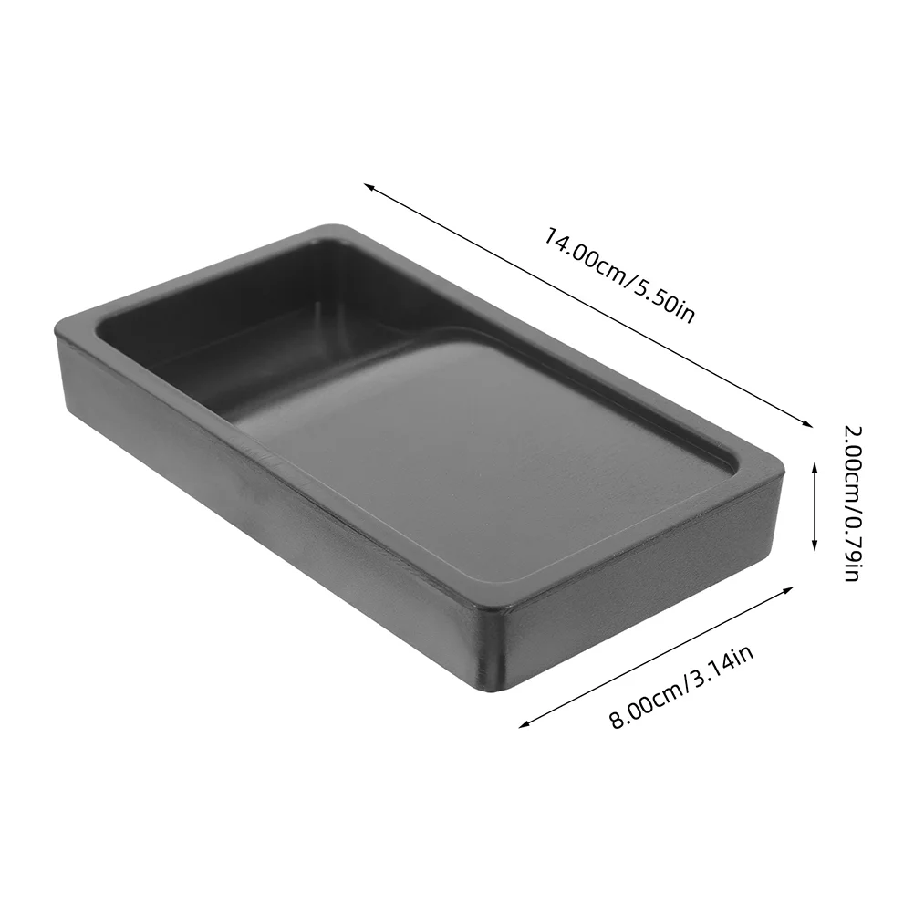학생용 잉크 스톤 보존 잉크 슬랩, 중국 휴대용 서예 액세서리, 그림용 Abs, 2 개