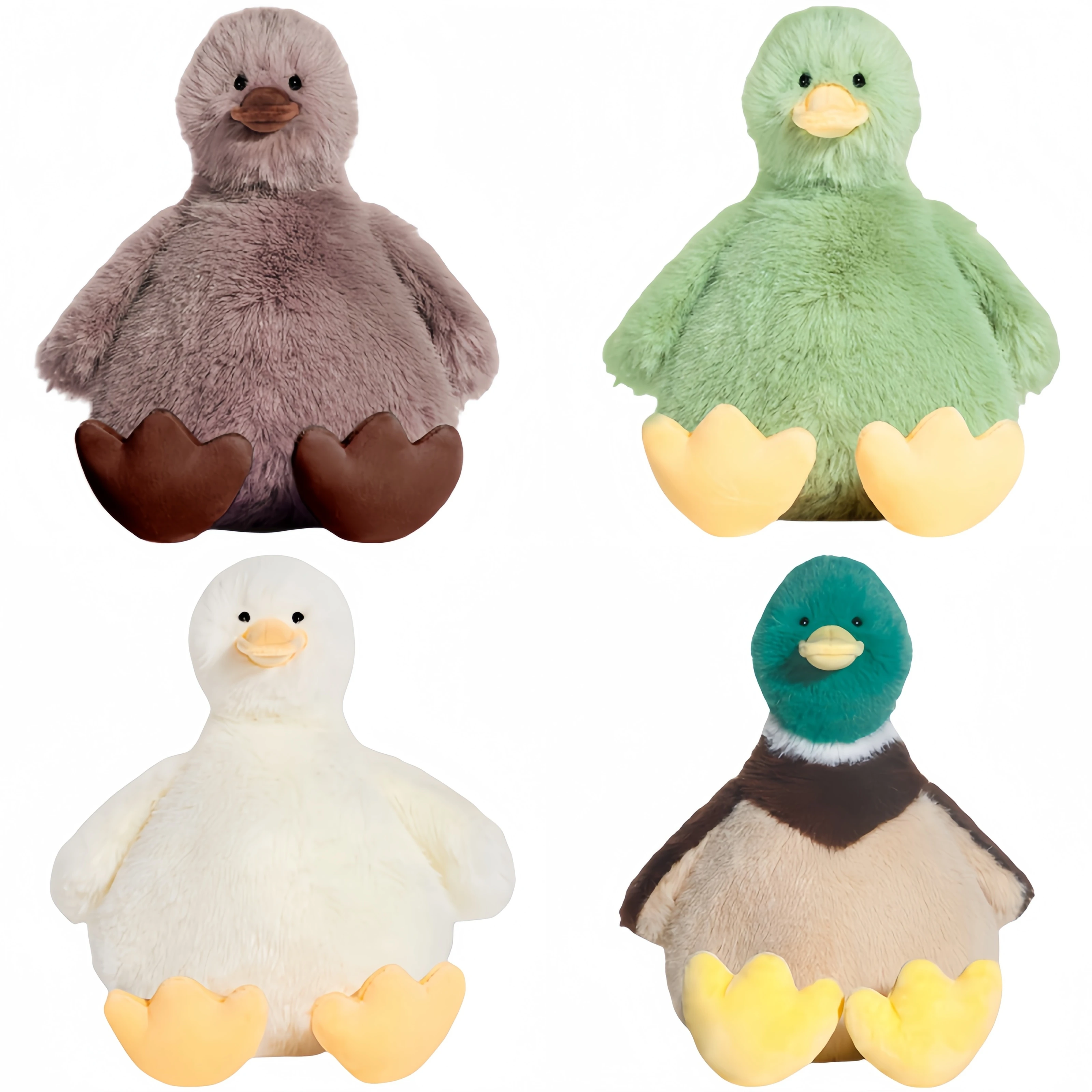 Mallard Duck Stuffed Animal Realistic Stuffed Duck Stuffed Animal Duck for Kids Duck Plush Pillow Appease Interesting Plush Toys