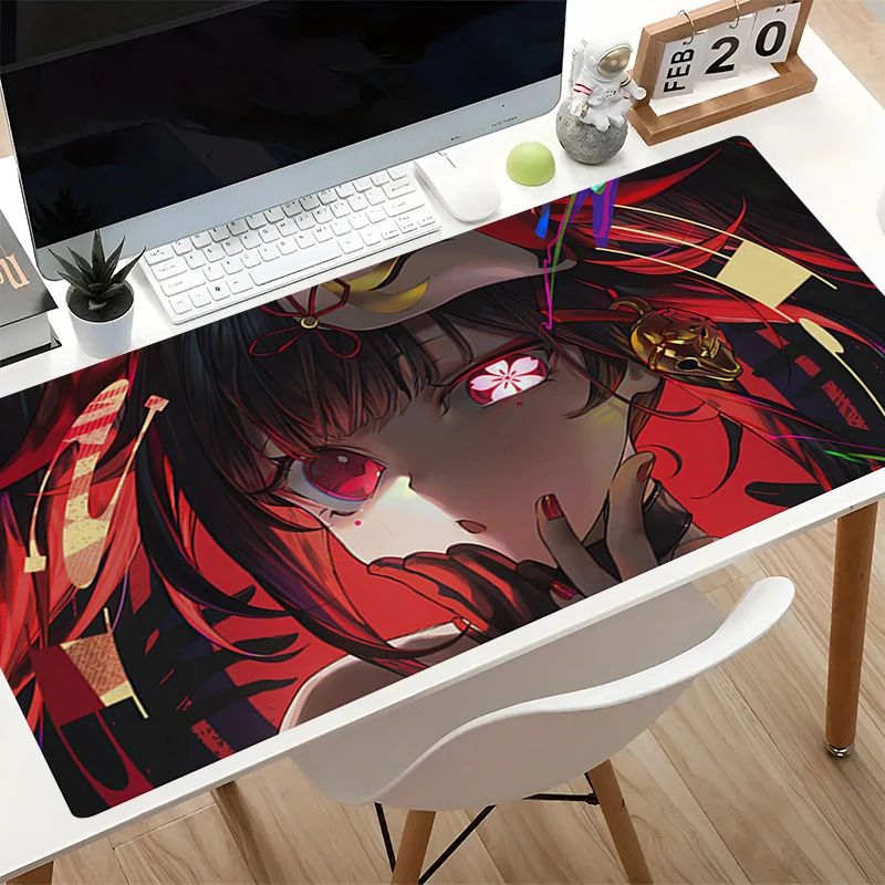 Rubber Mouse Pad Honkai Star Rail Sparkle Gamer Extended Desk Mat kawaii Carpet PC Computer Mousepad Gaming Laptop Keyboard Mat