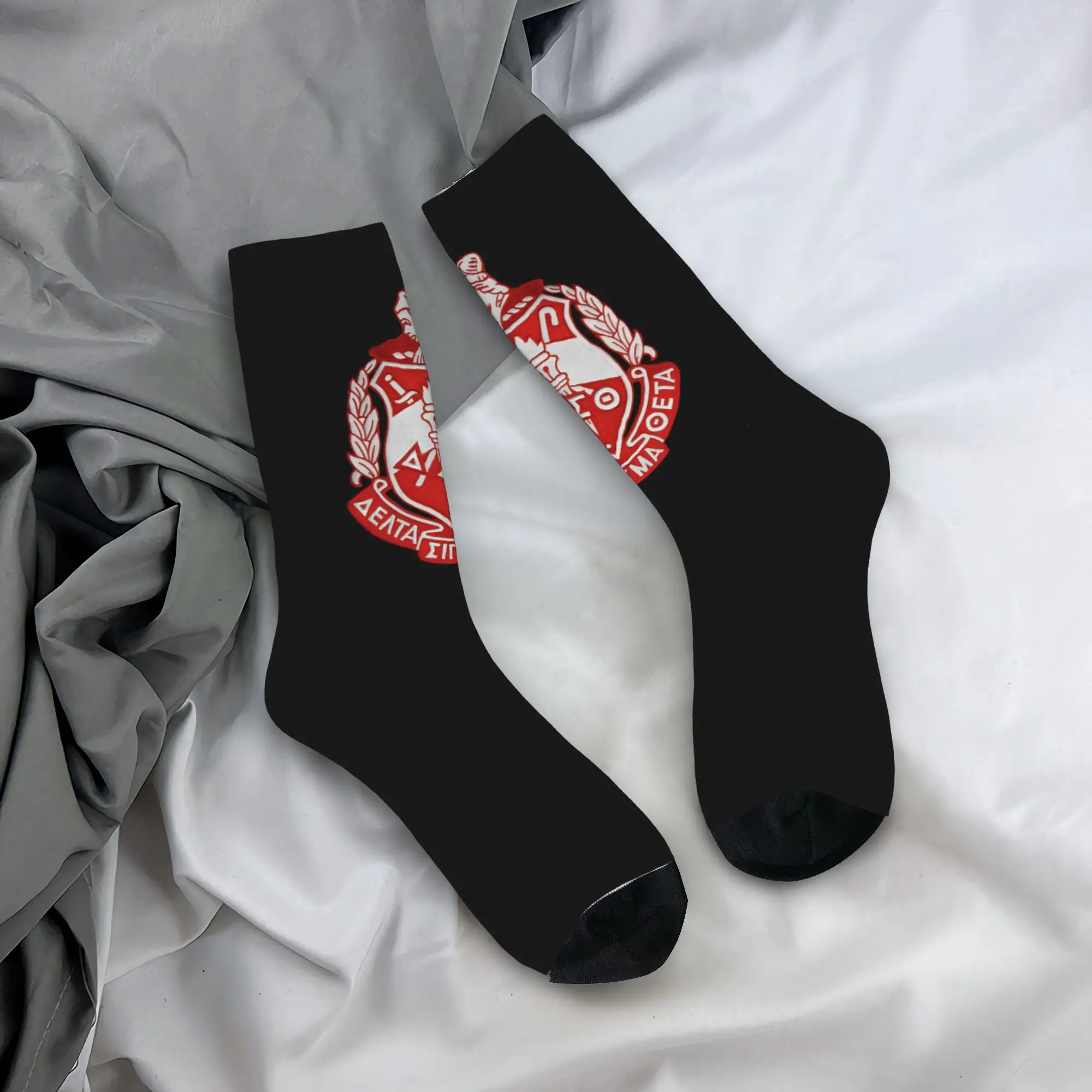 

Custom Fun Print Socks for Men Women Stretchy Summer Autumn Winter Crew Socks