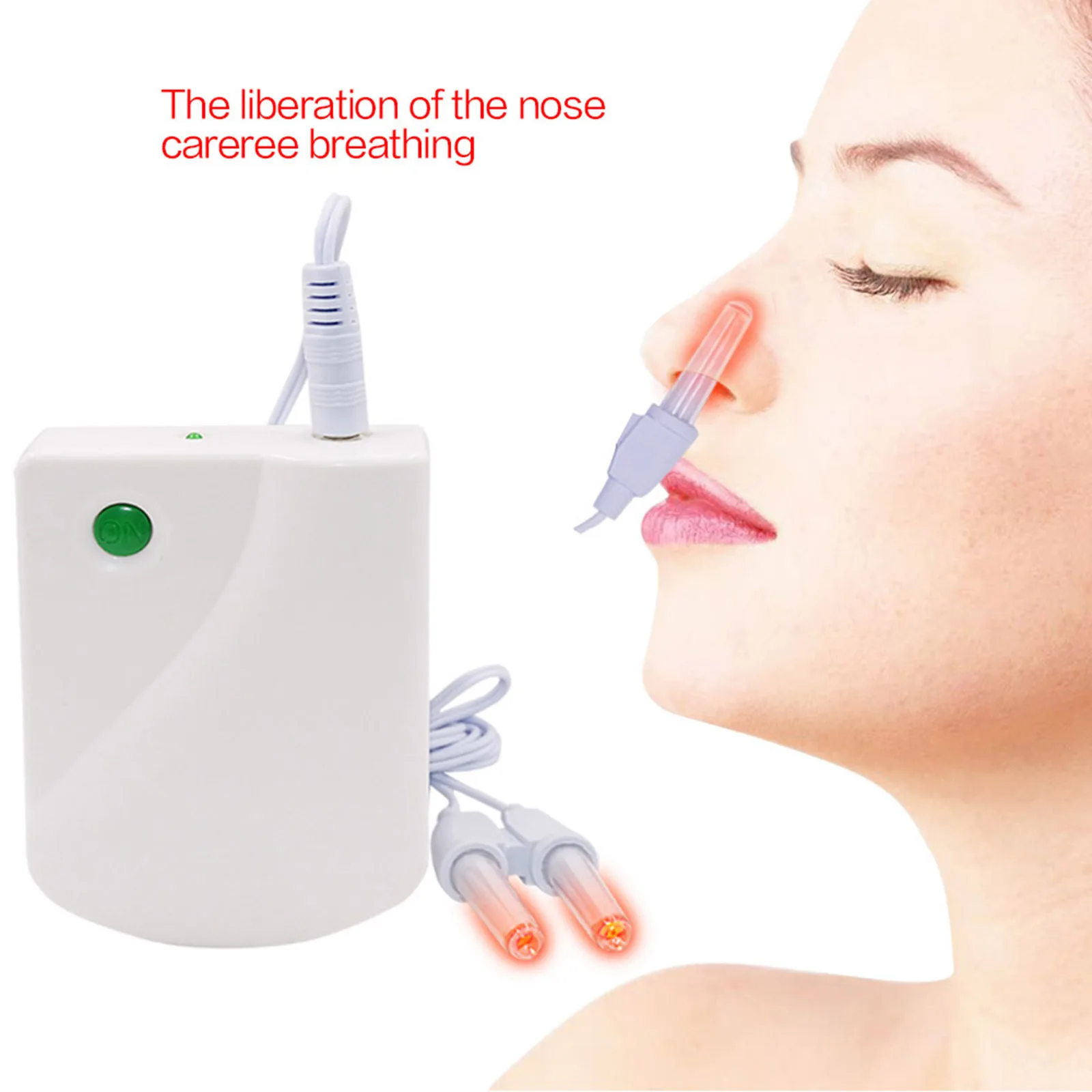 Rhinitis Sinusitis Cure Therapy Machine Nose Care Rhinitis Bionase Massage Device Laser Treatment Nose Massager Health Care