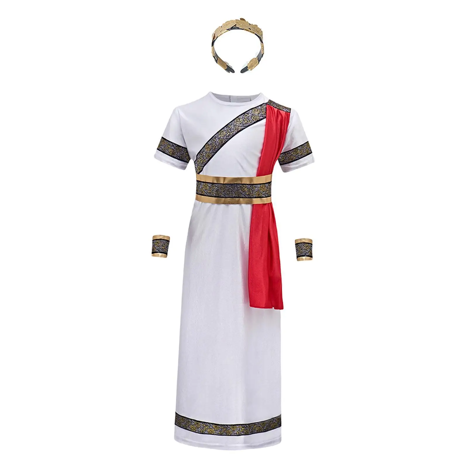 

Children Roman Costumes Set Robe Stage New Year Holidays Props Role Playing