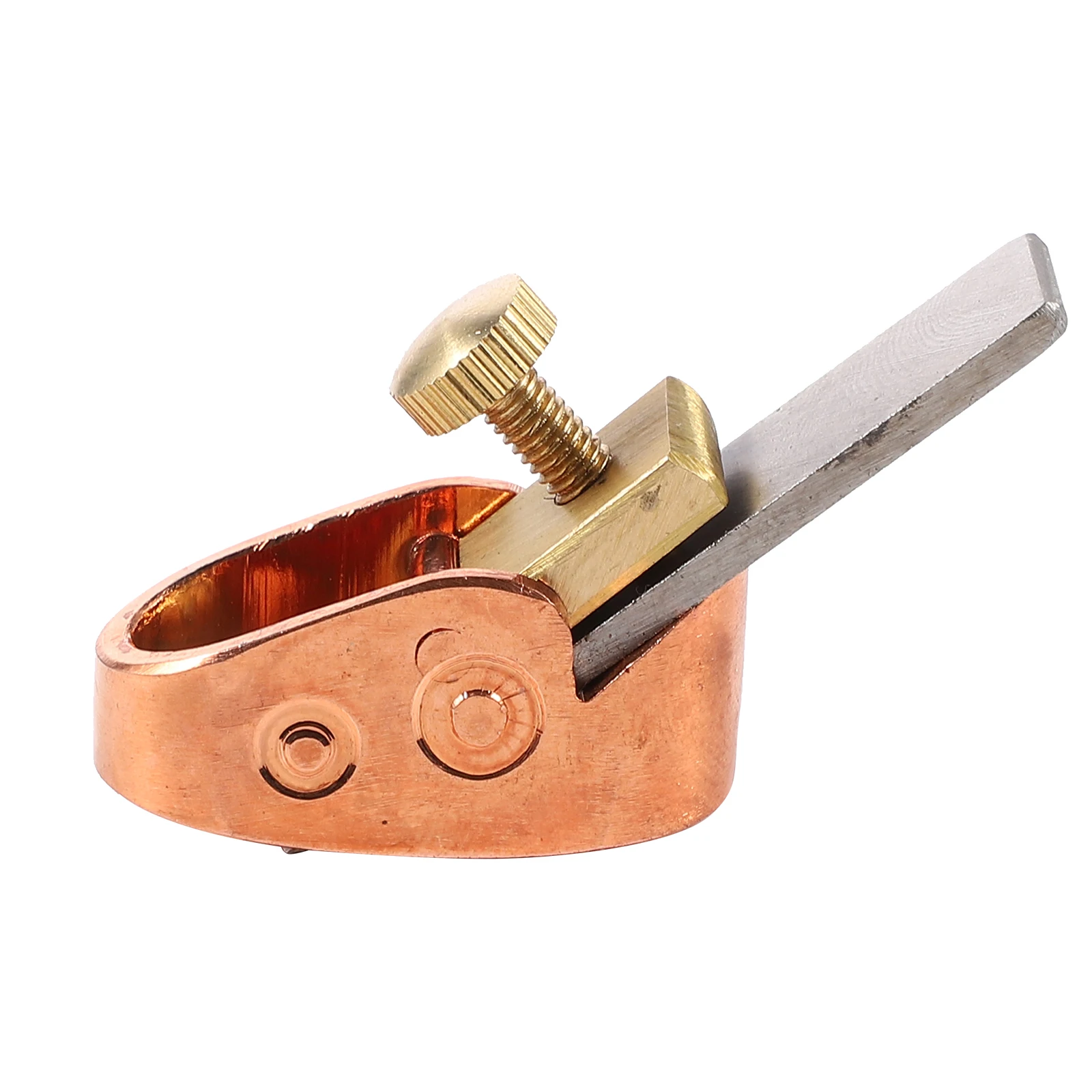 أداة طائرة الإبهام النحاسية عالية اللمعان للكمان فيولا التشيلو Luthier النجارة اليد المسوي كتلة صغيرة طائرة نجار