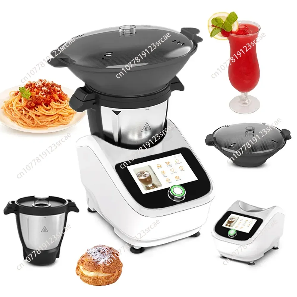 Household Food Cake Bread Dough Thermomixer Smart Connect WIFI Cooking Robot