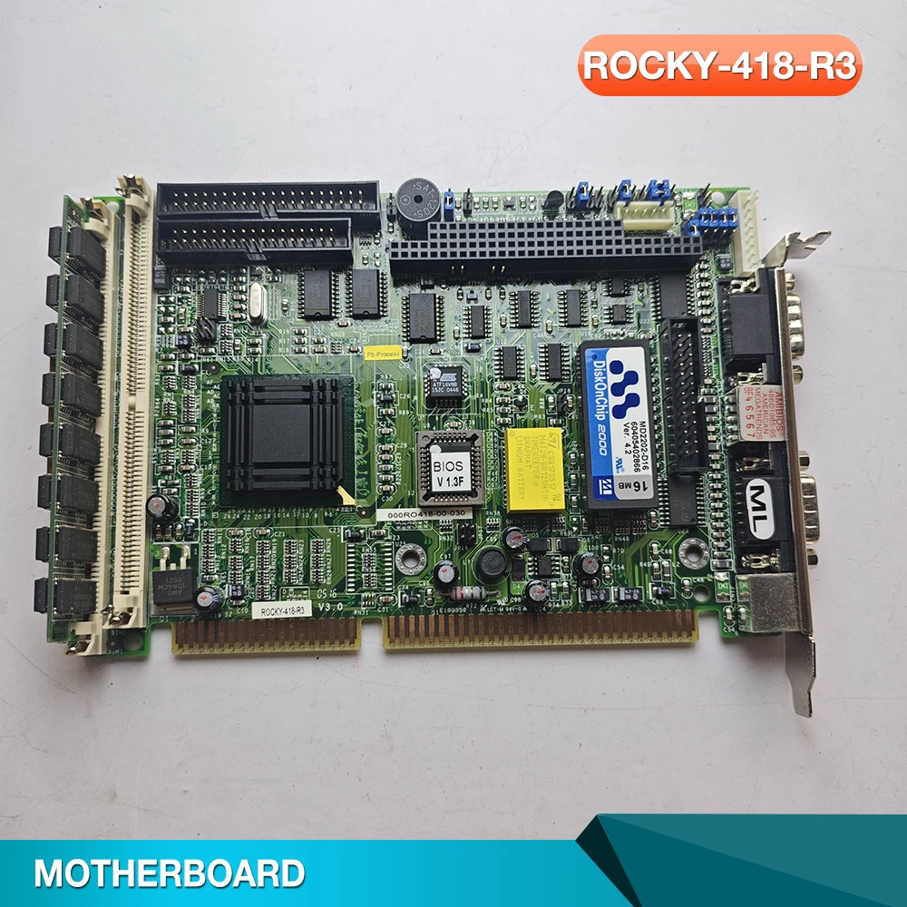 

For IEI ROCKY-418-R3 V3.0 ISA Half length Card Industrial Control Motherboard