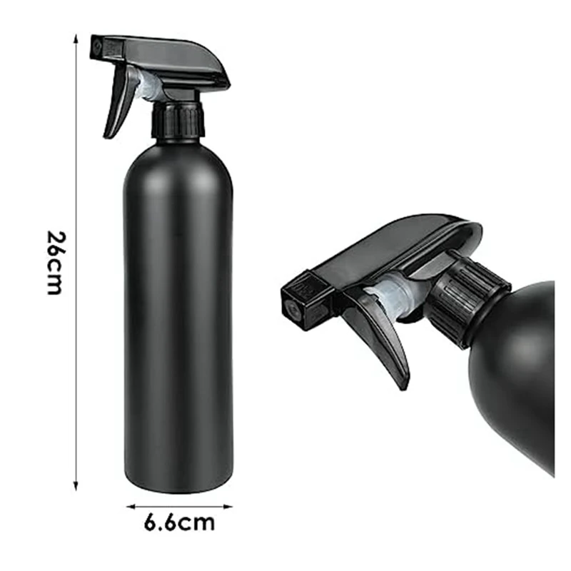 Pack Of 4 Spray Bottles Hairdressing Spray Bottles Plant Spray Bottle 500 Ml For Hair,Cleaning