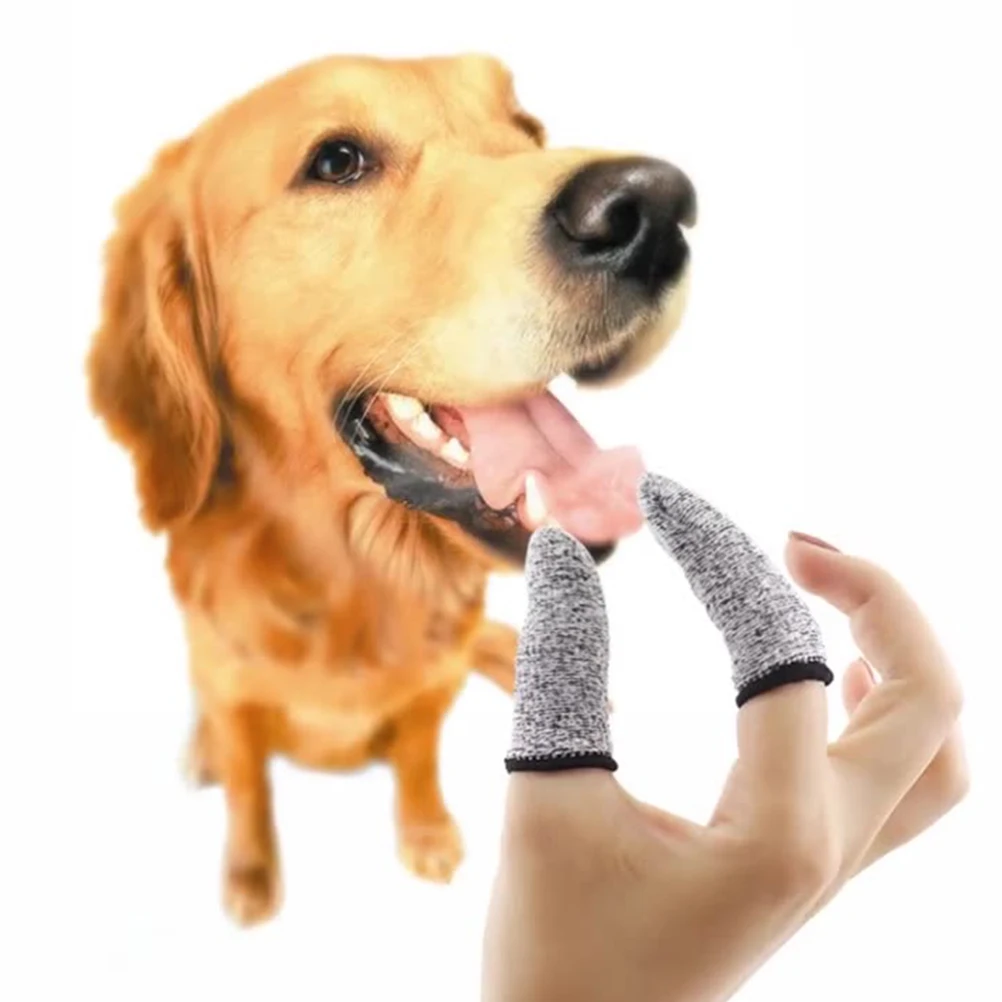 

Pet Teeth Cleaning Finger Sleeves for Dogs Cats Plaque Removal Gum Care Dental Tools Kitten Puppy Dog Accessories Supplies