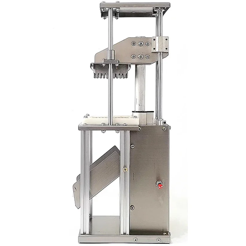 Máquina de corte de tira elétrica vertical comercial máquina de corte de fritura francesa pepino cenoura raiz de lótus corte de tira