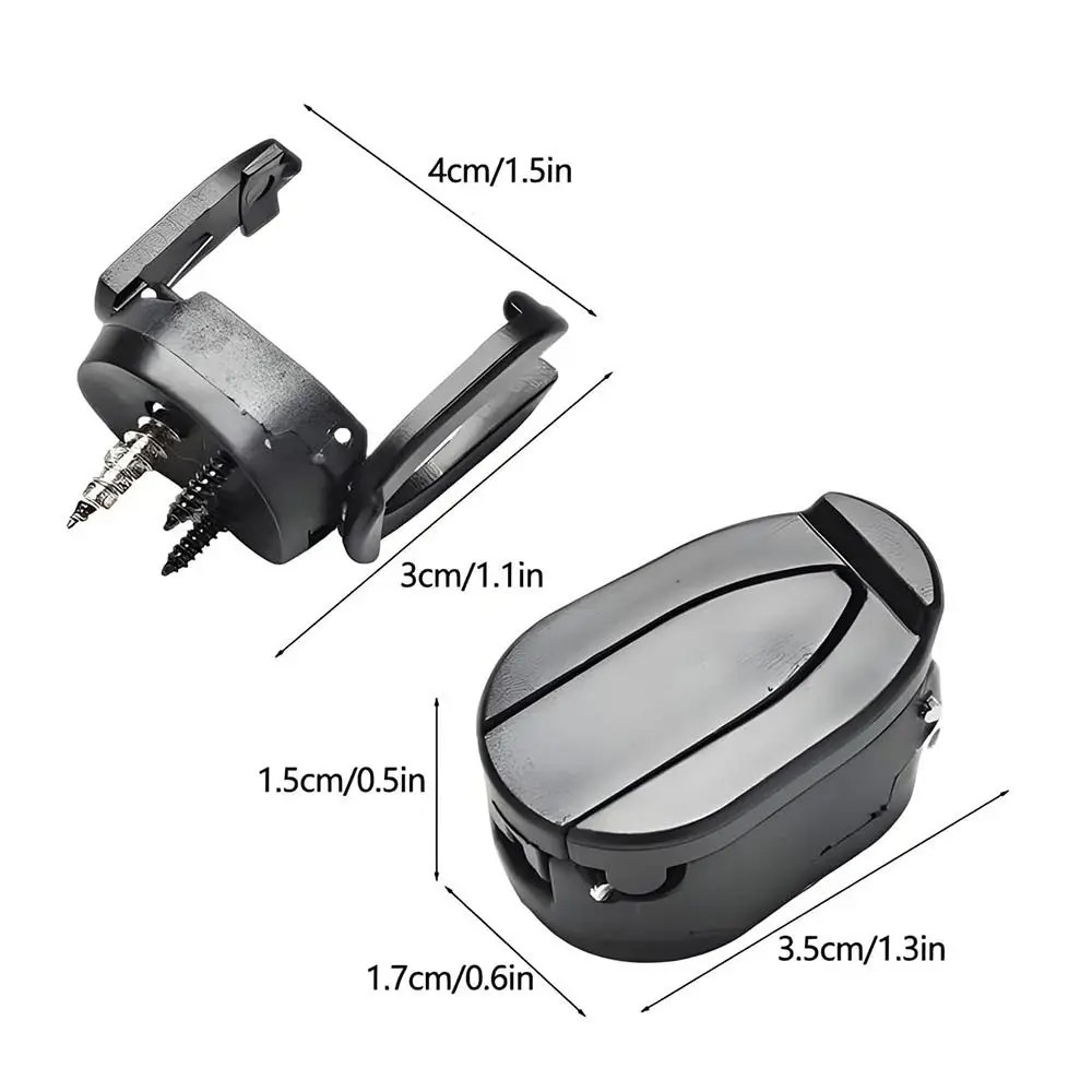 جديد كرة جولف صغيرة لاقط البلاستيك الأسود كرة جولف التقاط أدوات مضرب مفتوح الملعب المسترد في الهواء الطلق #6