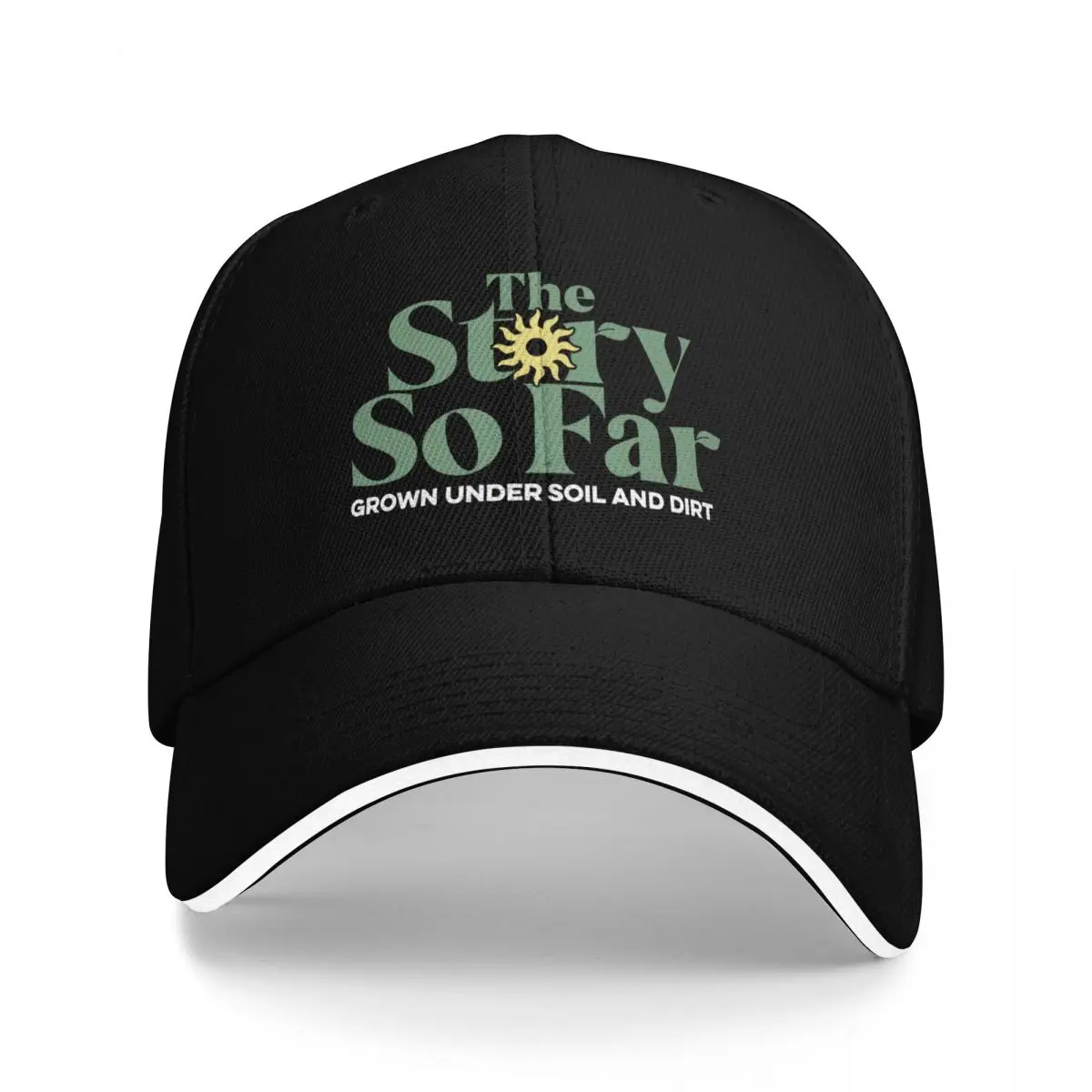 the story so far grown under soil and dirt Baseball Cap Sunscreen fishing caps man Mens Women's