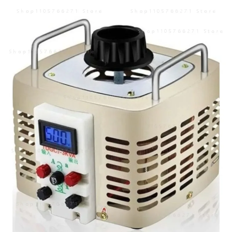 3000W Digital Display Voltage Regulator 220v Auto-coupled Contact AC With Output 0-250v Adjustable Voltage Power Supply