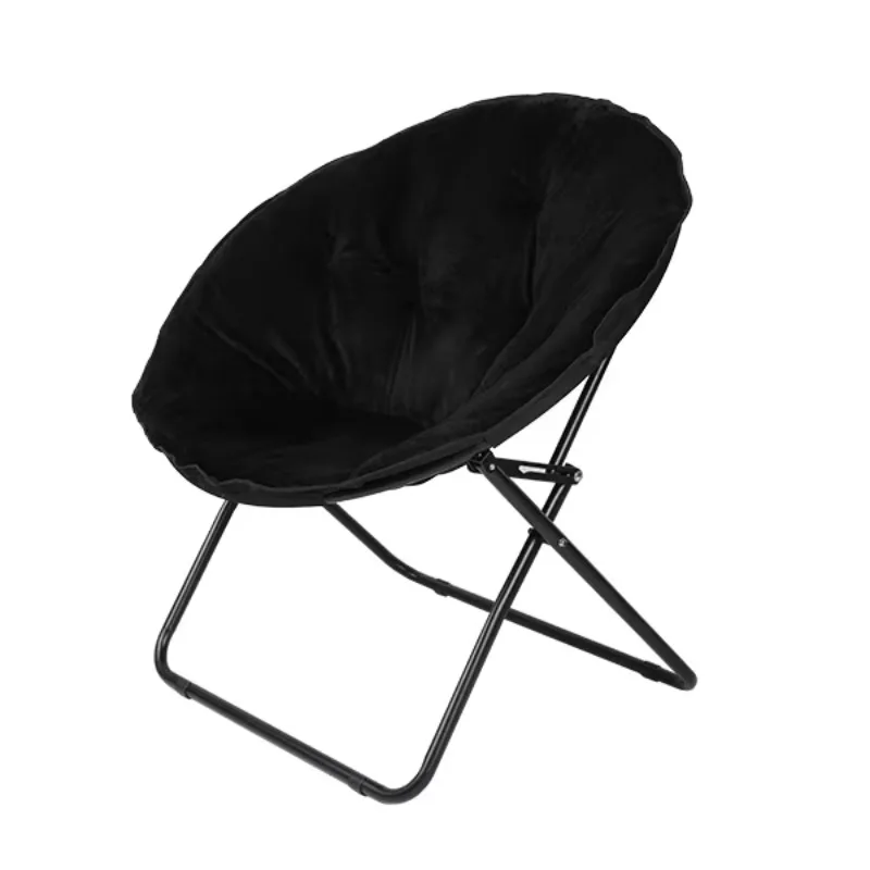 

YTYIN Outdoor Portable Folding Moon Round Saucer Camping Chair