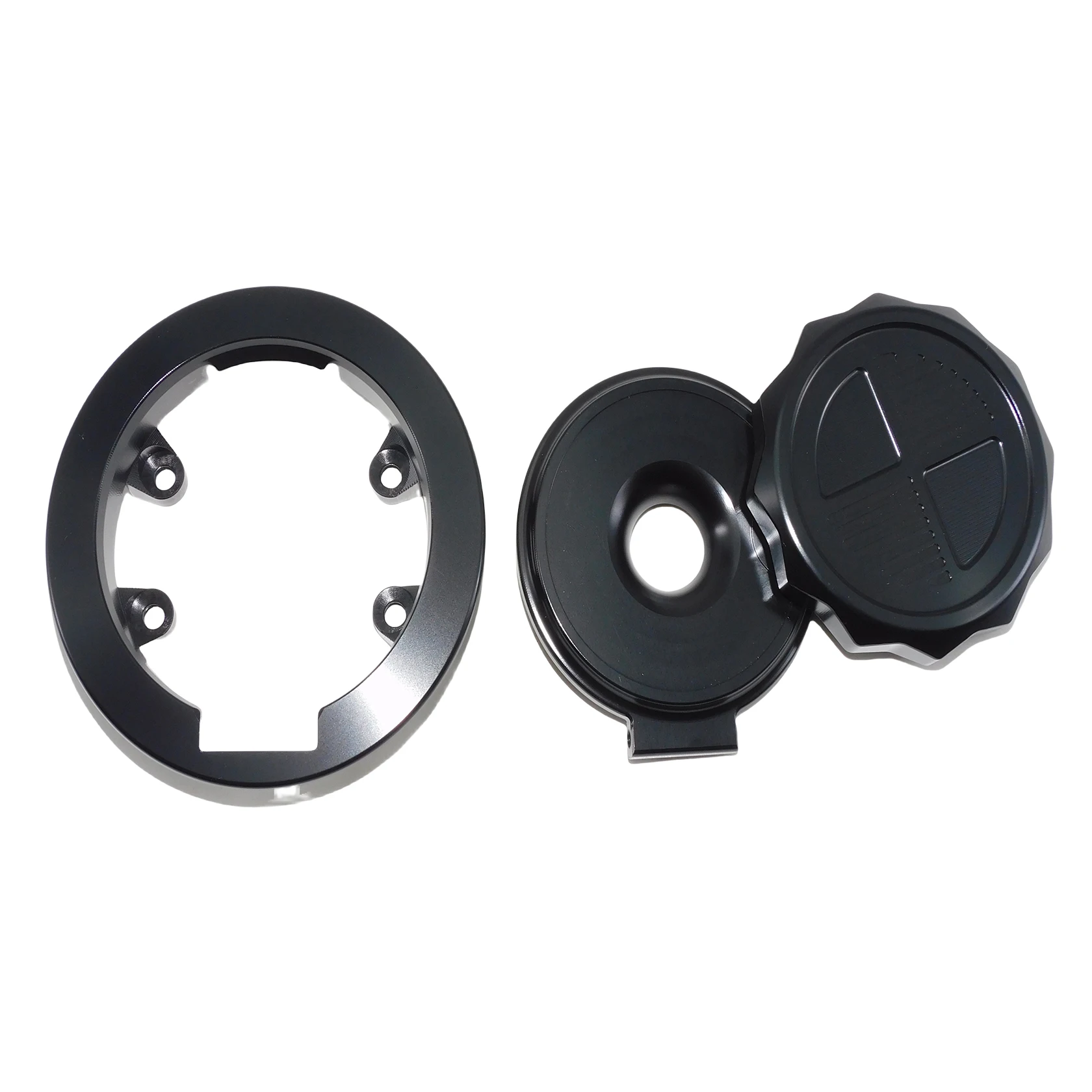 Motorcycle CNC Aluminum Fuel Tank Cover Oil Box Cap Black/Chrome For BMW R Nine T Scrambler Pure Urban G/S 2014-2022