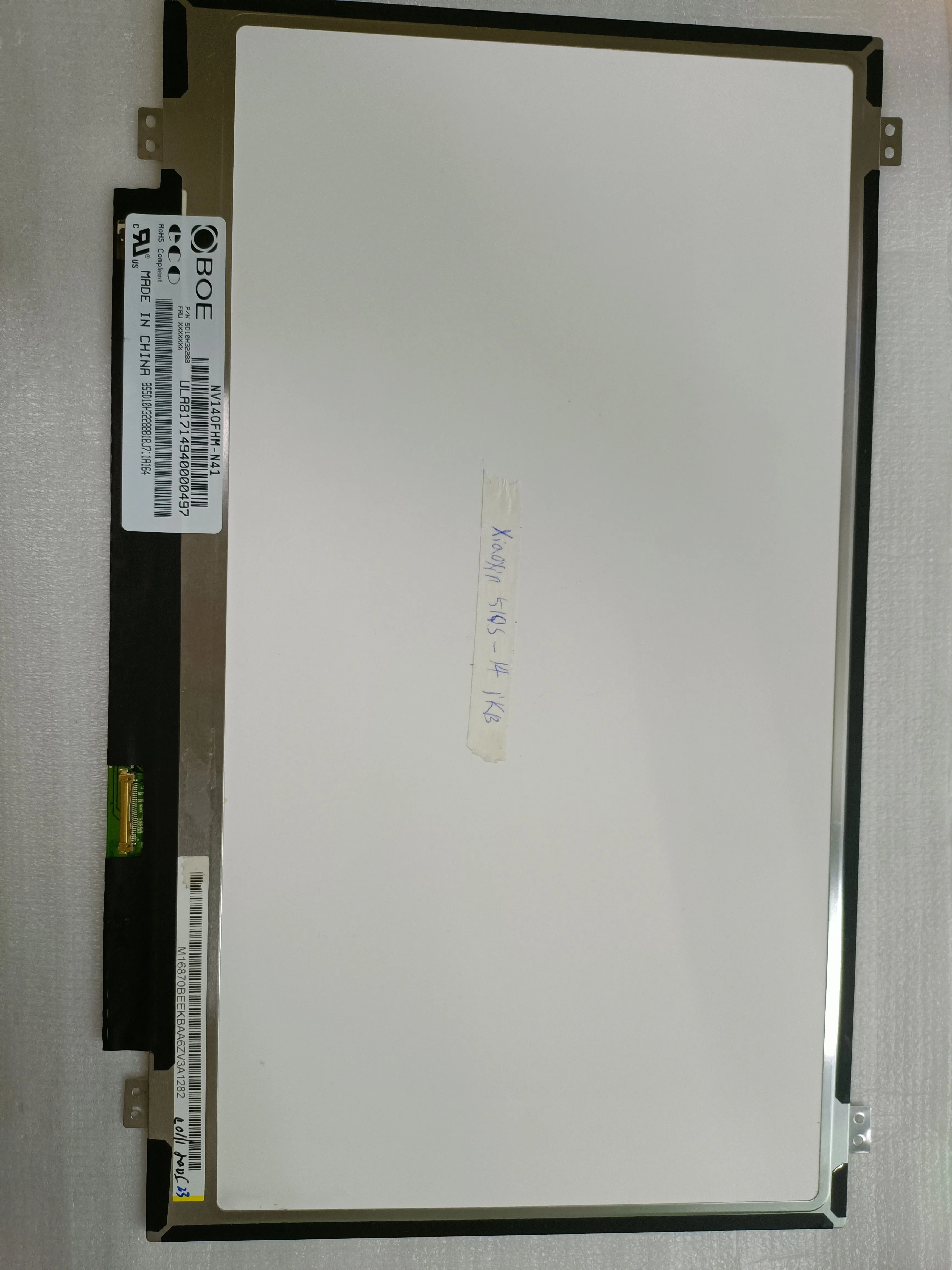 Usado original para ideapad Y700-14ISK 500-14ISK flex 3-1480 14 Polegada tela lcd fhd 5d10h29268 5d10h32288 5d10h34771 5d10h35705