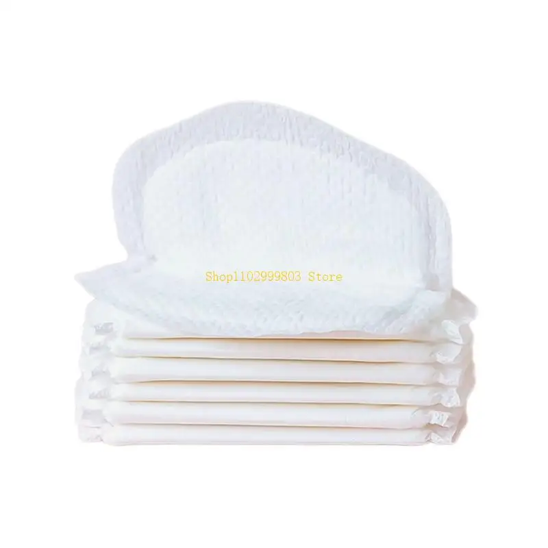 100 قطعة من وسادات الرضاعة للاستعمال مرة واحدة، وسادات الثدي فائقة الامتصاص مع رضاعة لطيفة قابلة للتنفس أساسية للأم J0MF #4