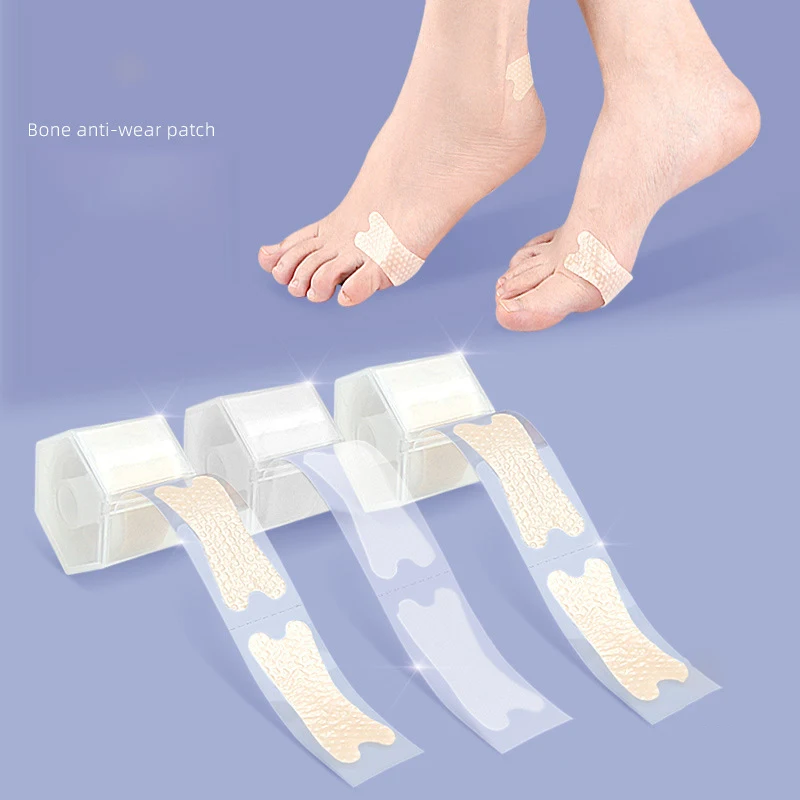 30 Uds Gel Protector de talón parches para pies almohadillas adhesivas para blíster revestimiento de talón pegatinas para zapatos yeso para aliviar el dolor cuidado de los pies agarre de cojín