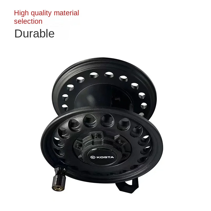 for Kosta Portable Air Pump Pipe Coiler with for Air Pump for Off-Road Equipment (Black)