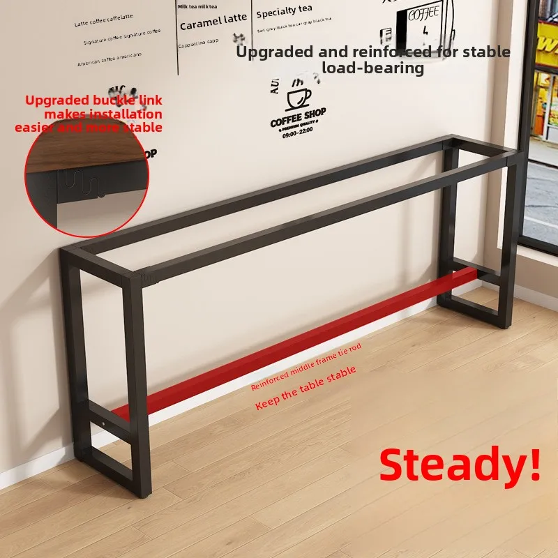 Tavolo da bar alto di lusso leggero per il tempo libero domestico tavolo lungo stretto sedia divisoria soggiorno moderno ووSet sala da pranzo