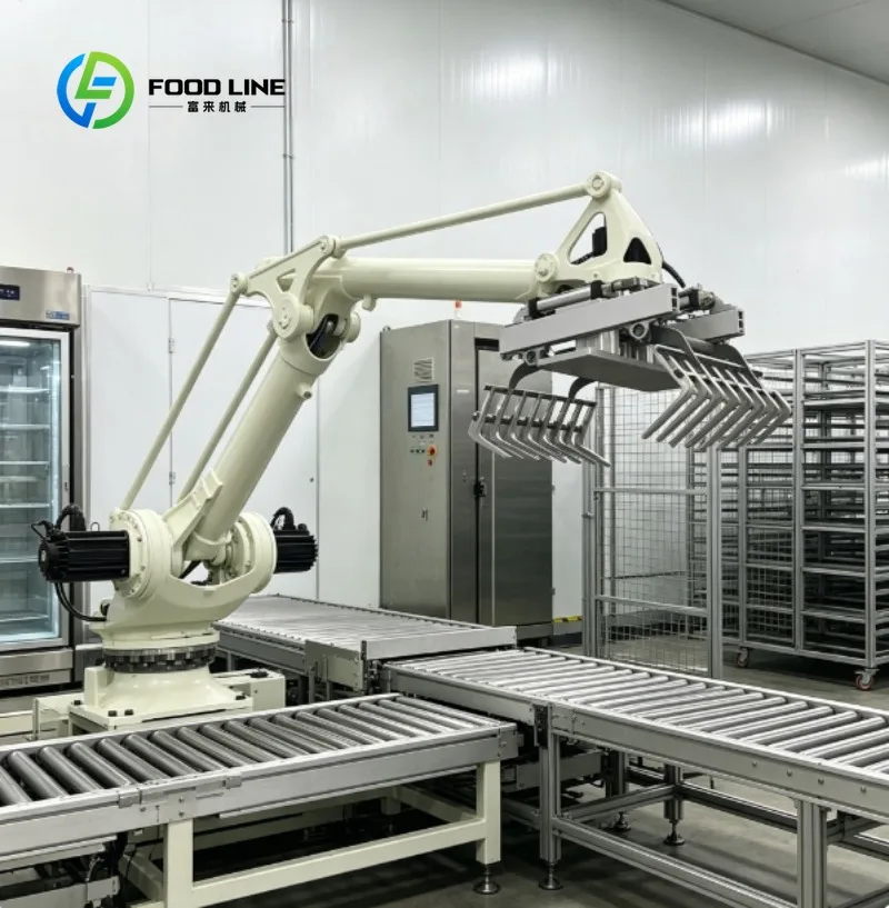 Pallet Wrap Machine with Advanced Control System Multi-Mode Wrapping Programs for Efficient Packaging in Logistic Centers