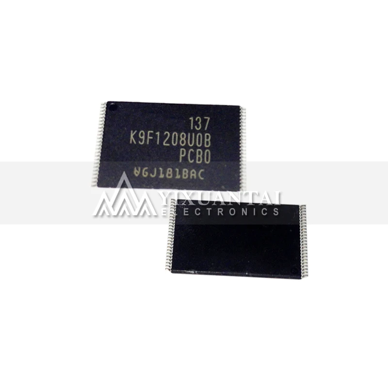 

5pcs/Lot K9F1208U0B-PCB0 K9F1208U0B K9F1208U0B-PCBO K9F1208UOB-PCBO TSOP-48 In Stock