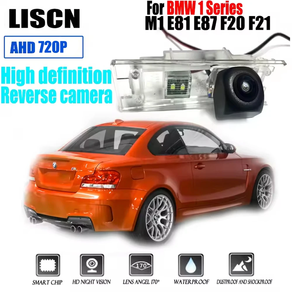 

Задняя камера HD «рыбий глаз» для BMW 1 серии M1 E81 E87 F20 F21/камера номерного знака/резервная камера заднего вида