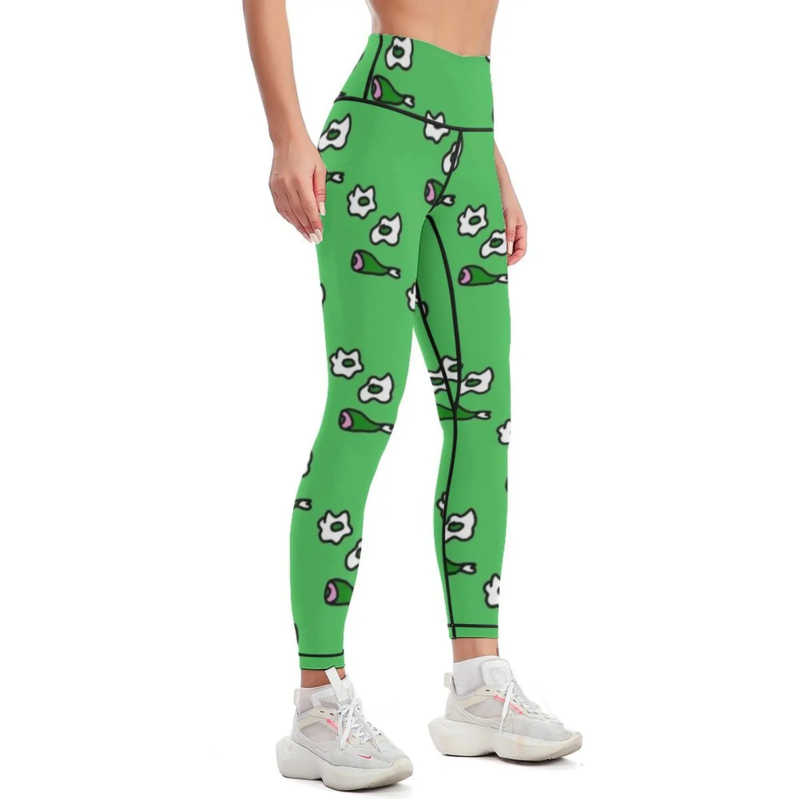 Green eggs and ham Leggings sports woman gym Sports female Sweatpants Pants sport Womens Leggings