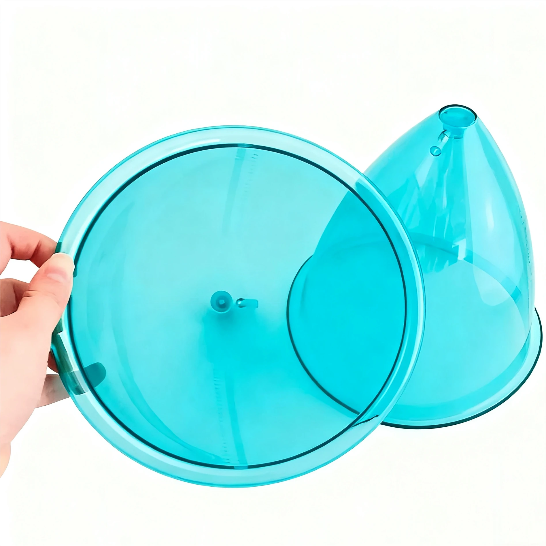 2PCS Vacuum Suction Cups - 14cm Curved Massage Accessory for Non-Surgical Butt Lifting & Breast Enhancement, Colombian Therapy