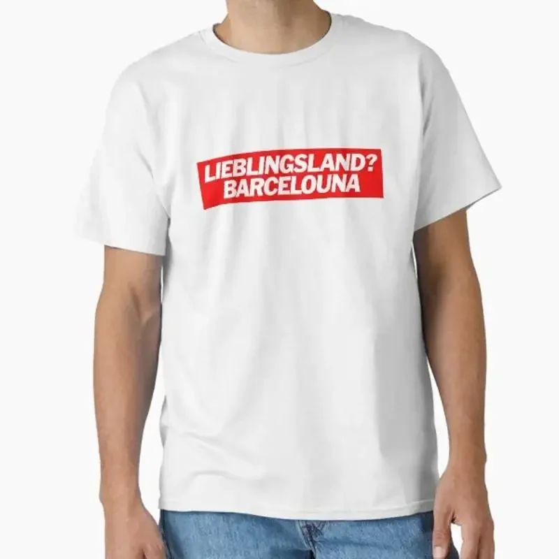 Lieblingsland Barcelouna Deutsche Memes Cl T Shirt Made in US AUS Size S 2XL