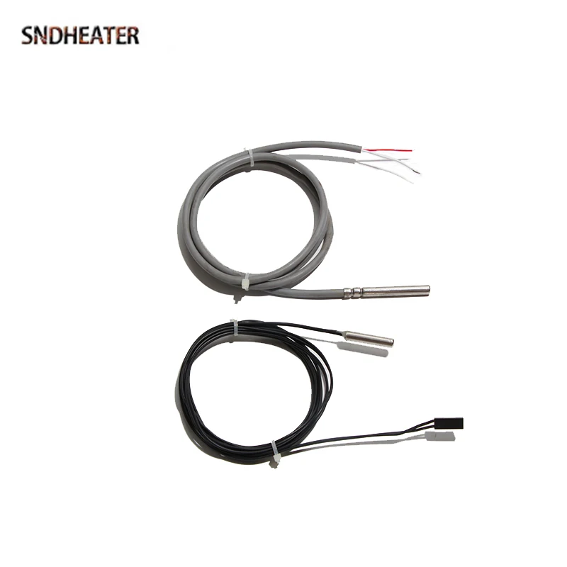 

SNDHEATER NTC термопара с контролем температуры, зонд из нержавеющей стали 304, 25/45*15 мм, водонепроницаемый провод 0,5 м, 1 м, 2 м для аквариума