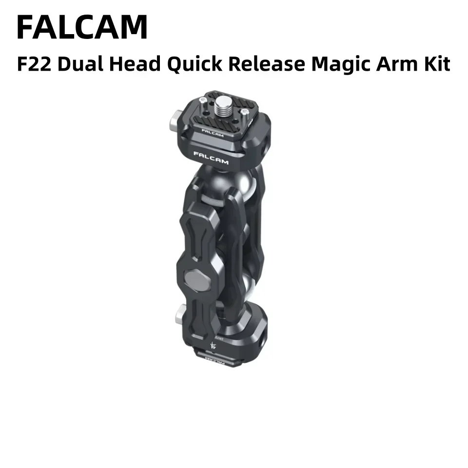 

FALCAM F22 2548 Dual Quick Release Magic Arm With QR System Max Load Dual Head Quick Release Magic Arm Kit