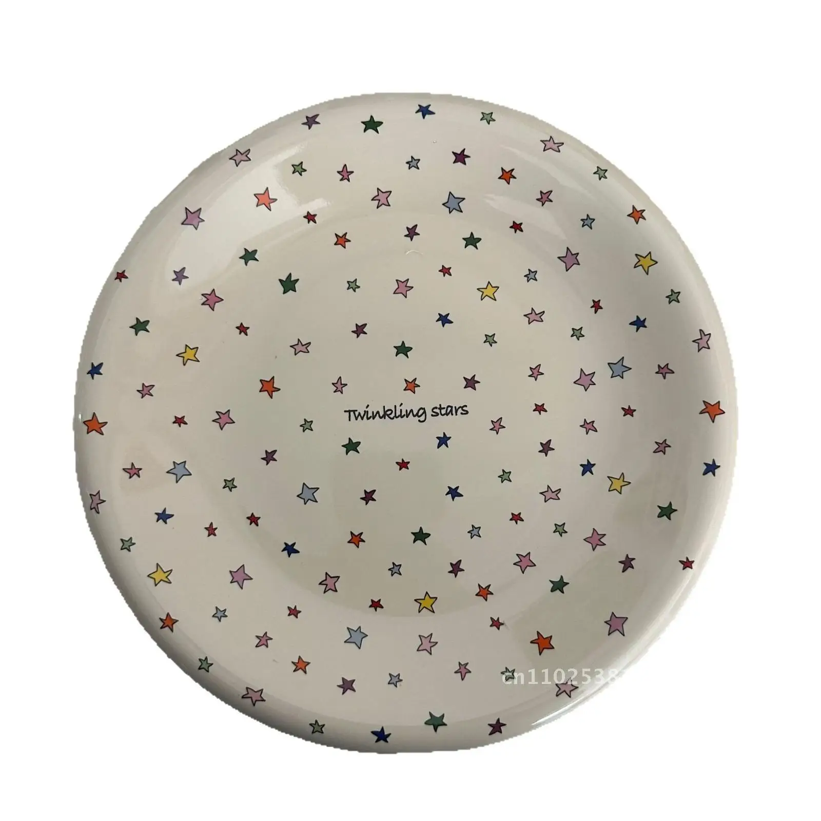 

Ins Star Series Ceramic Tableware Set High Color Value Breakfast Plate Bowl Coffee Juice Cup Combo for Adult Fresh Cute Style
