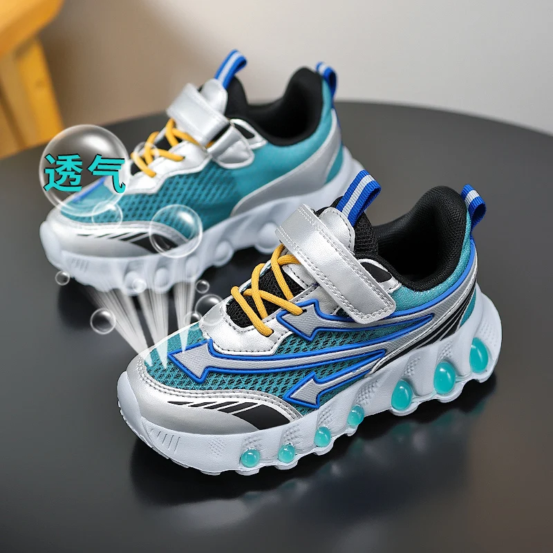 

Fashion Simple Children Walking Shoes Flexible Soft Bottom Strong Ground Grip School Outdoor Casual Sneakers